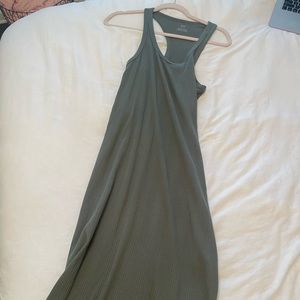 Aerie army green dress